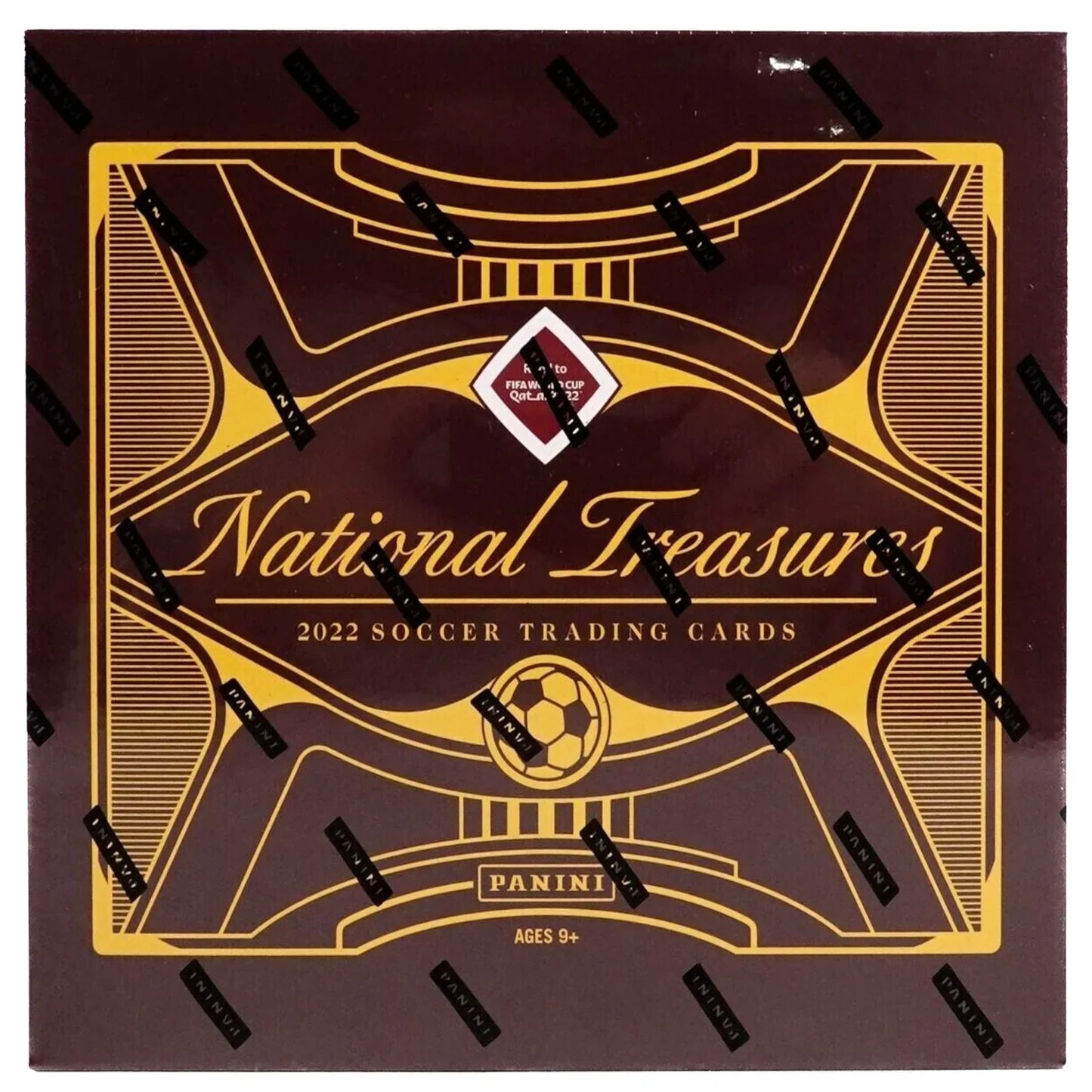2022 Panini National Treasures FIFA Road to World Cup Soccer Hobby 4 Box Case