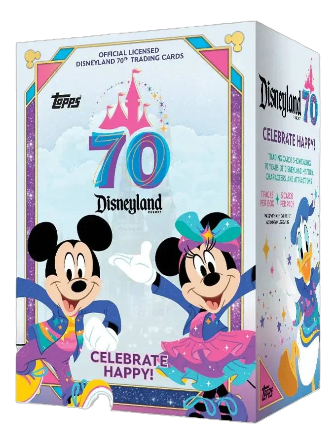 2025 Topps Disneyland 70th Anniversary Blaster 40 Box Case