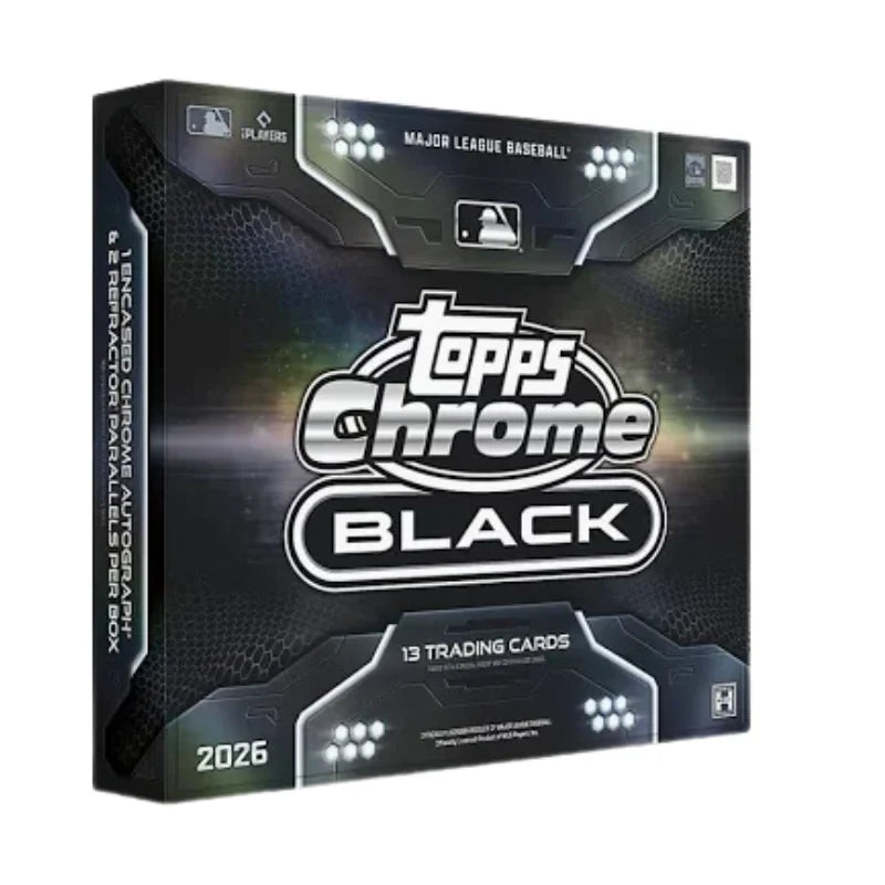 2025 Topps Chrome Black Football Hobby Box