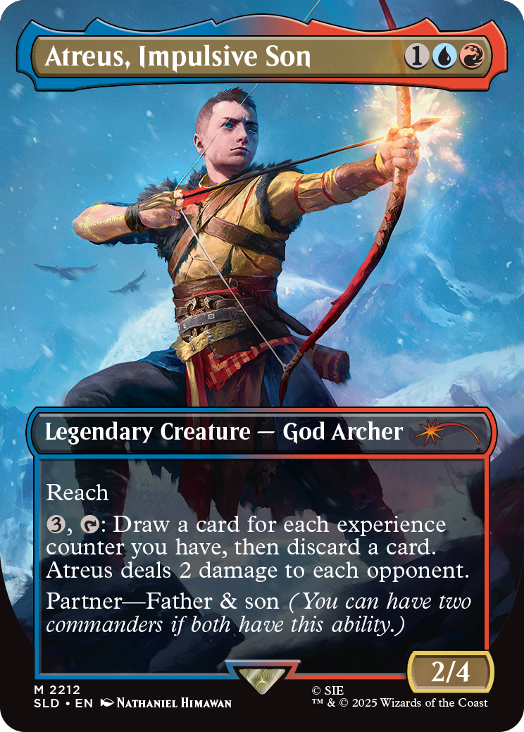 Magic: Playstation Secret Lair: God Of War: Norse (Nonfoil)