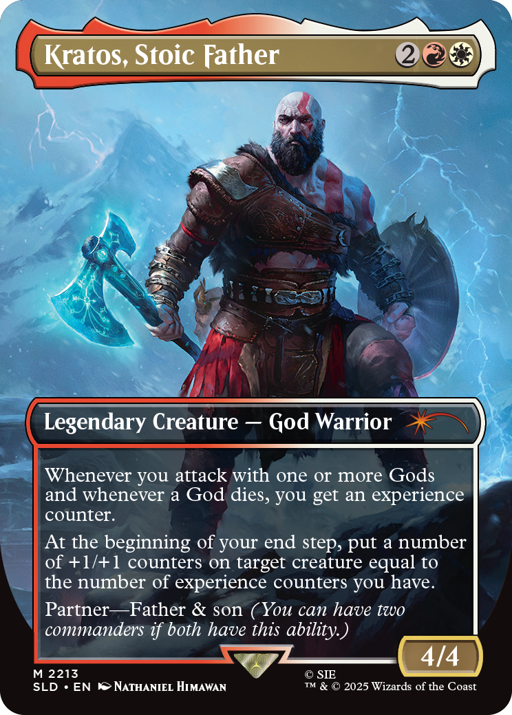 Magic: Playstation Secret Lair: God Of War: Norse (Nonfoil)