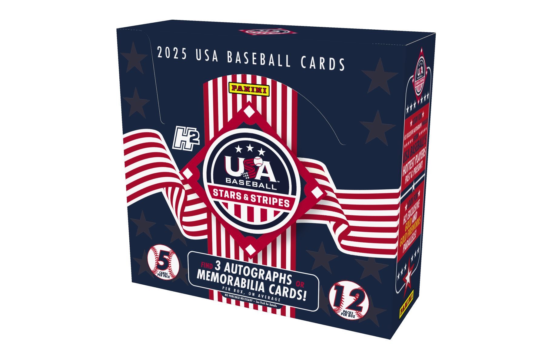 2025 Panini Stars & Stripes H2 Baseball Box